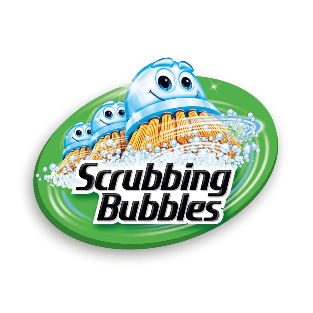 Logo Scrubbing Bubbles