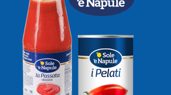 Presentaciones e productos de pasta de tomate italianos Pomodoro, de la marca ó sole é vapulee, la pasada y Pelati